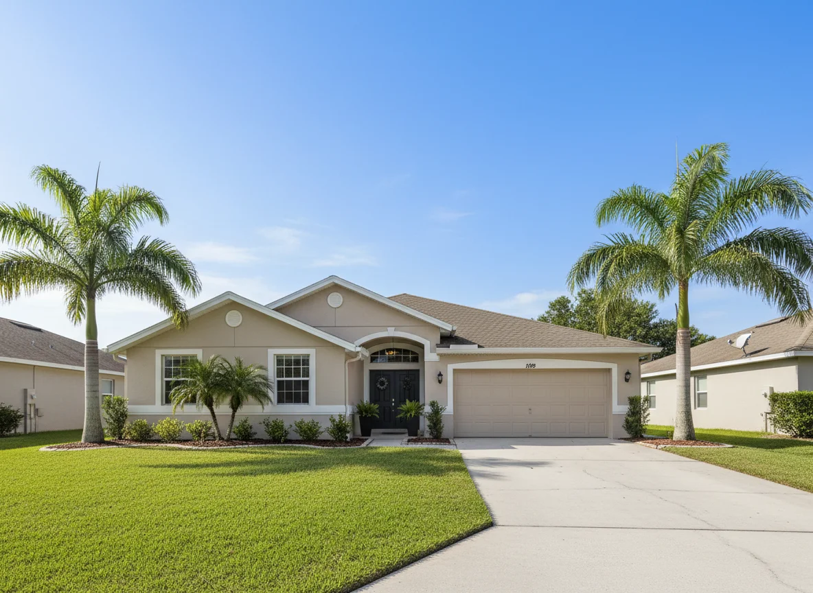 Updated suburban exterior in Pembroke Pines