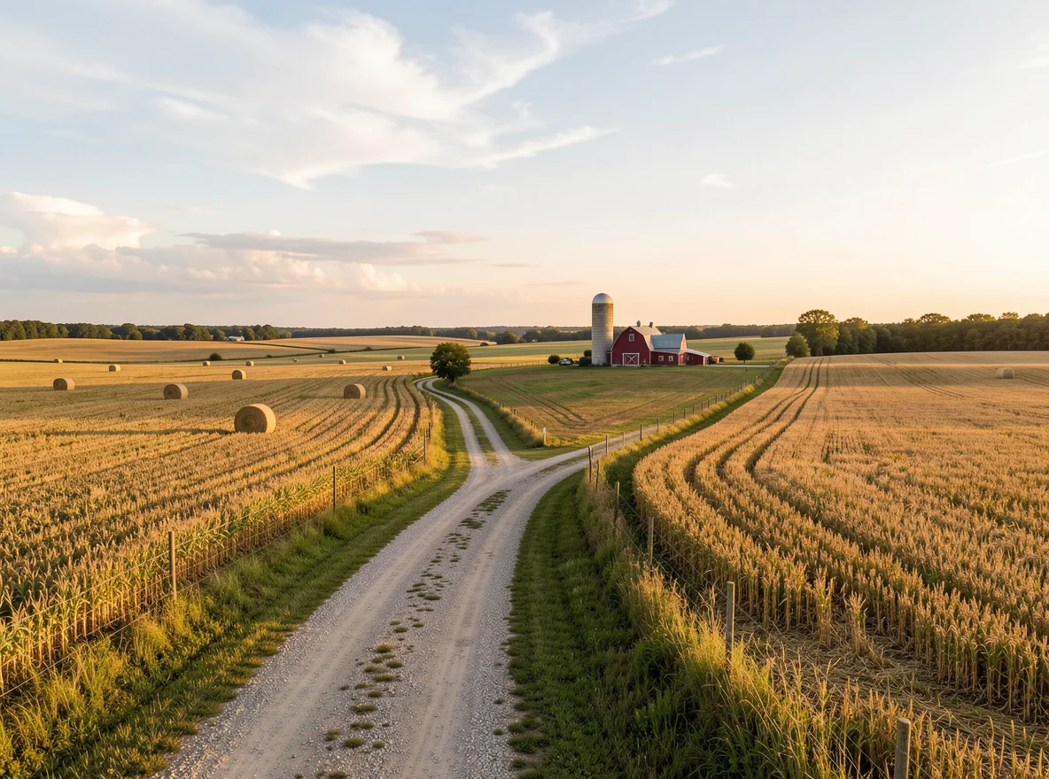 Northwest Iowa farmland near Royal