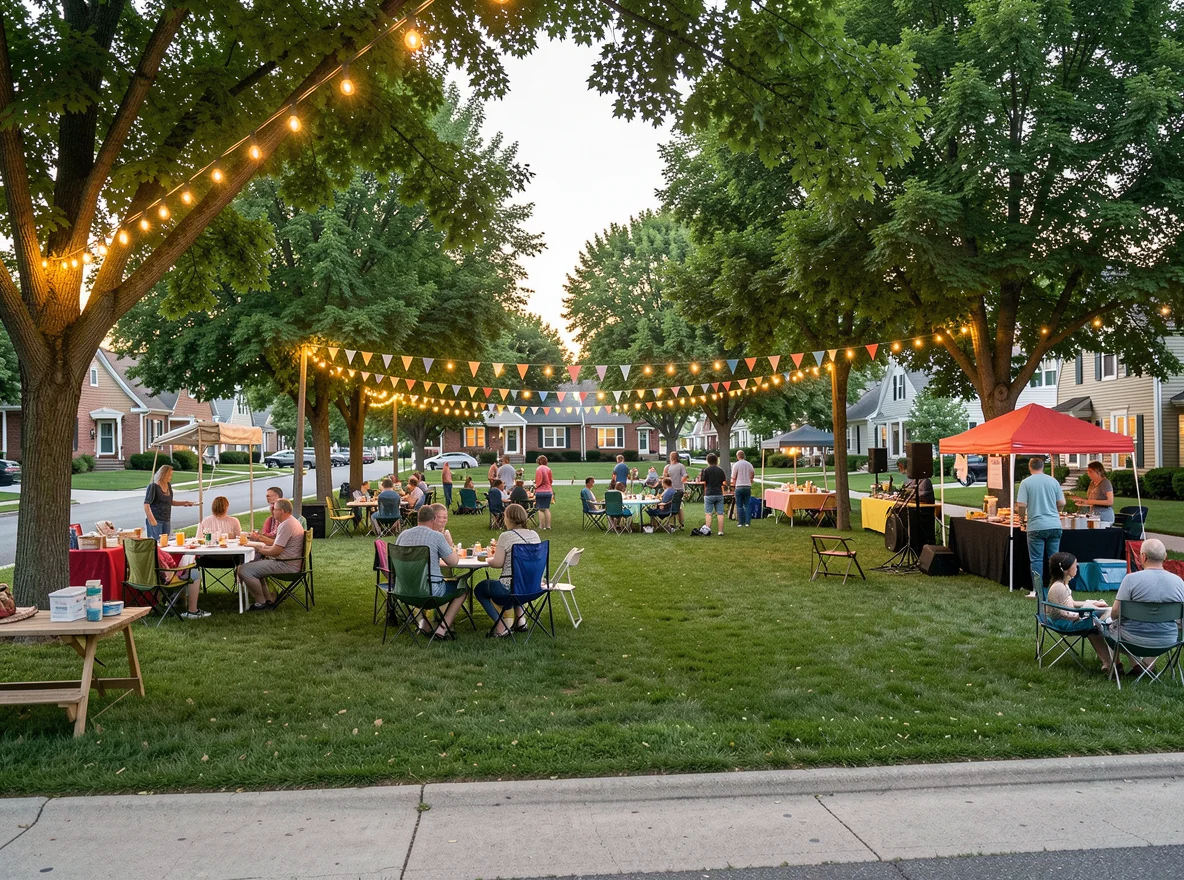 Community atmosphere in Milford, Iowa