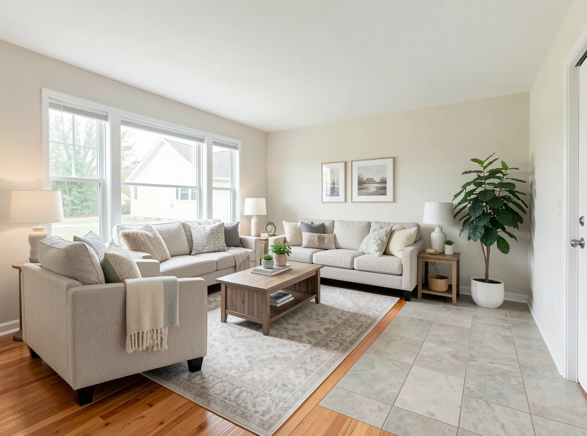 Starter home interior in Spencer