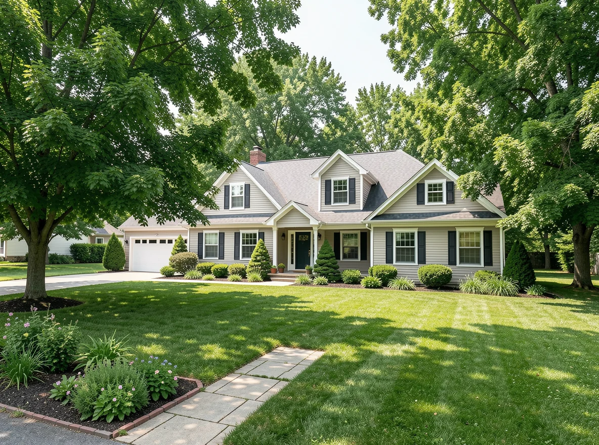 Traditional home exterior in Spencer