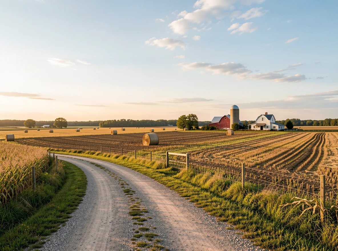 Farmland near Ruthven, Iowa