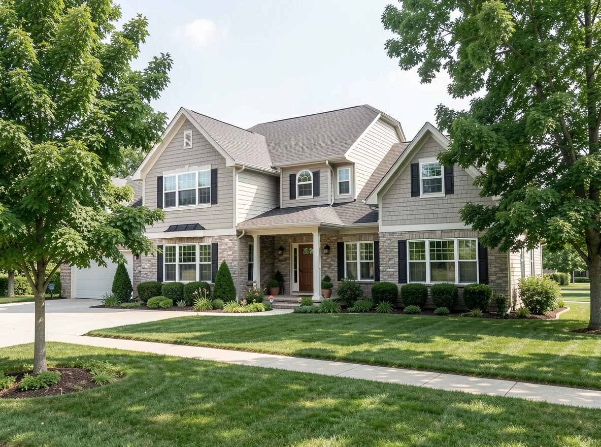 Home exterior in Spencer, Iowa
