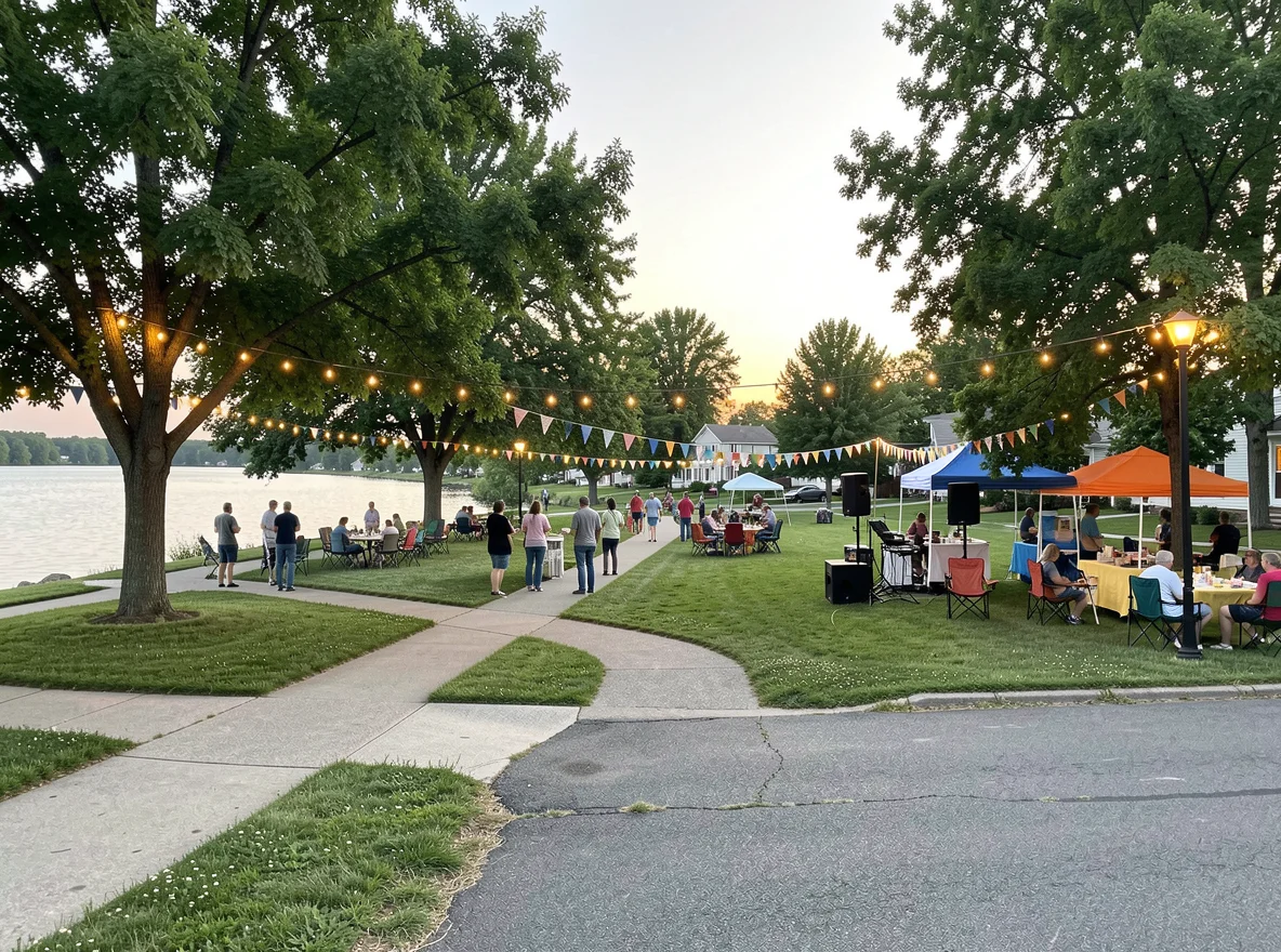 Community atmosphere in Spirit Lake