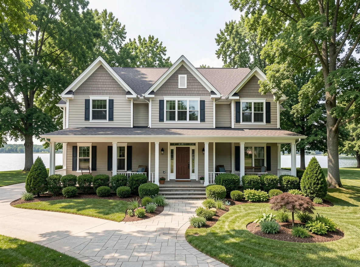 Lakes area home with year-round residential appeal