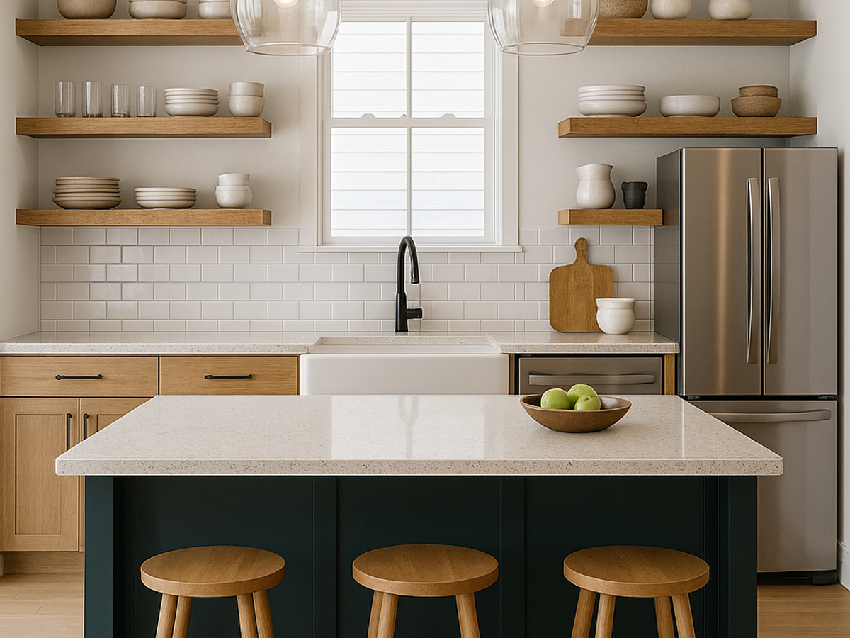 Oversized neon LED mirror