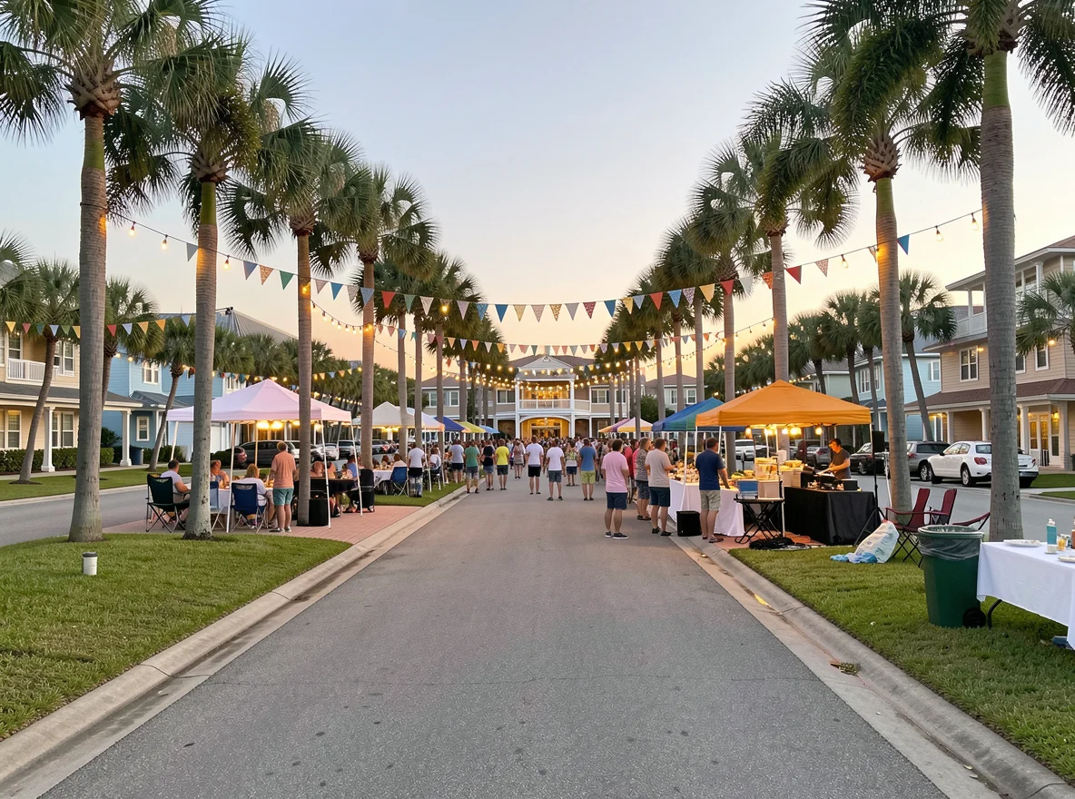 Community atmosphere in Delray Beach