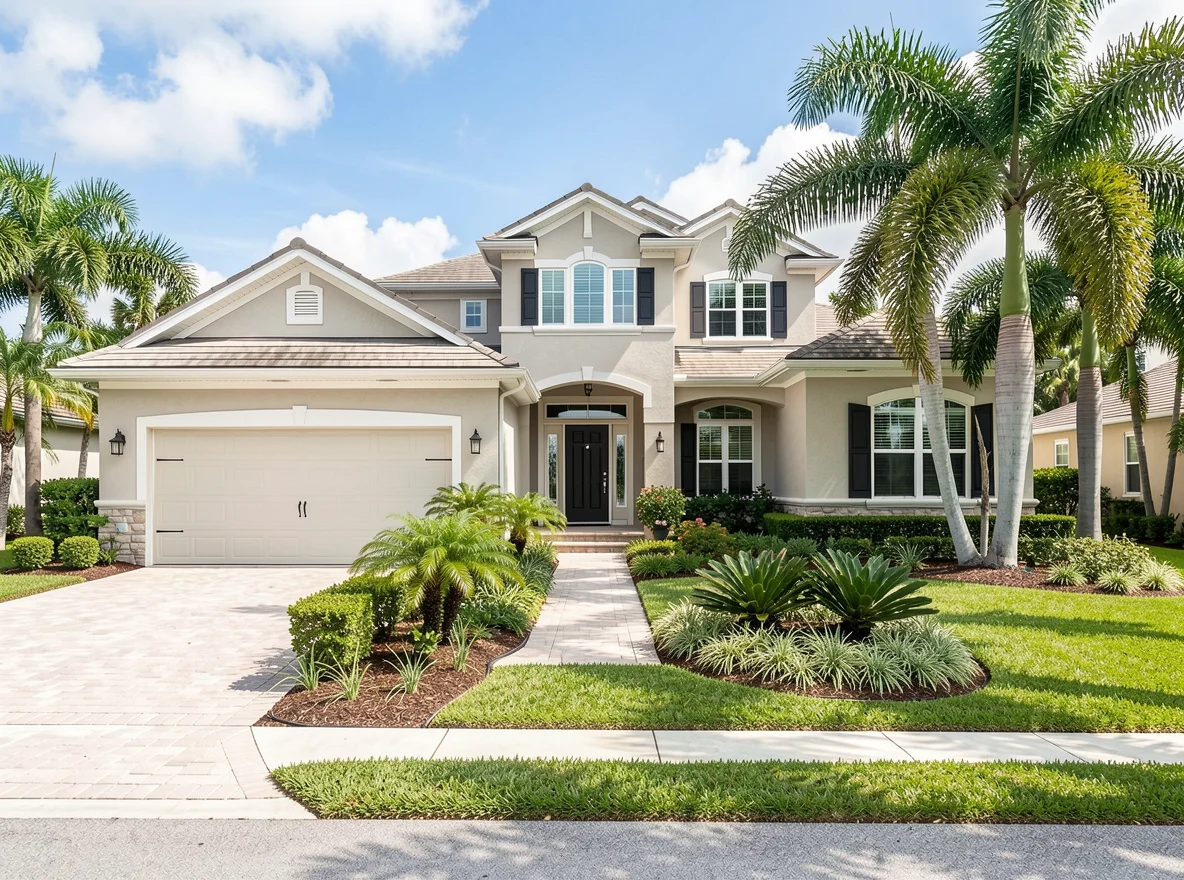 Beautifully prepared Boynton Beach home exterior