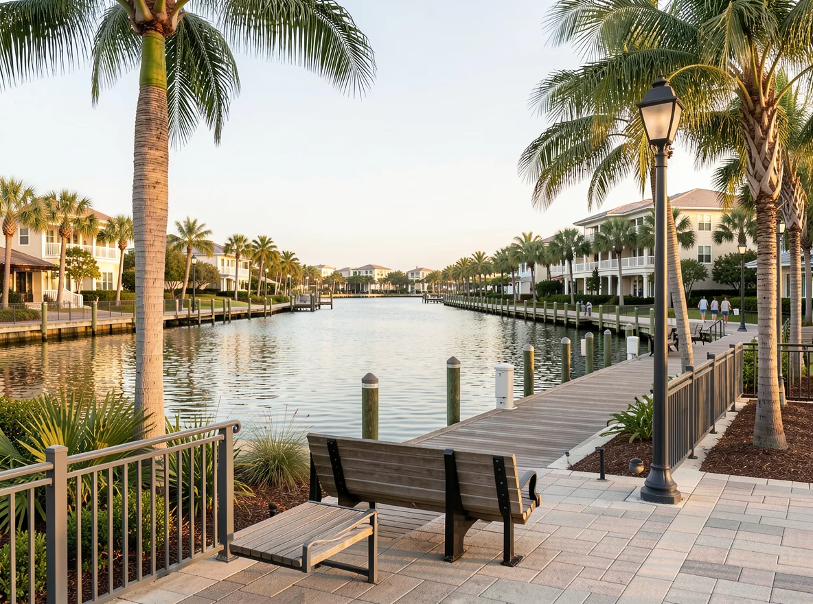 Palm Beach County waterfront setting