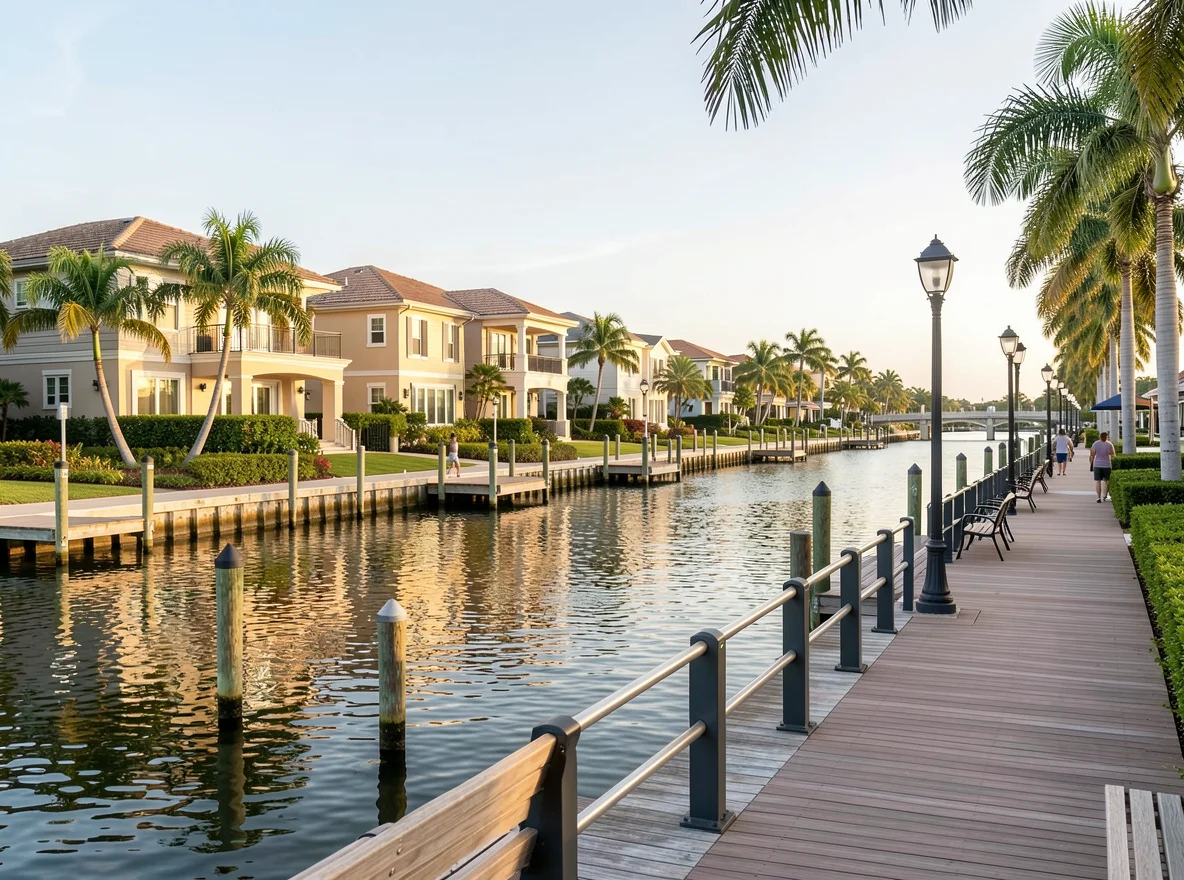 South Florida waterfront homes with docks