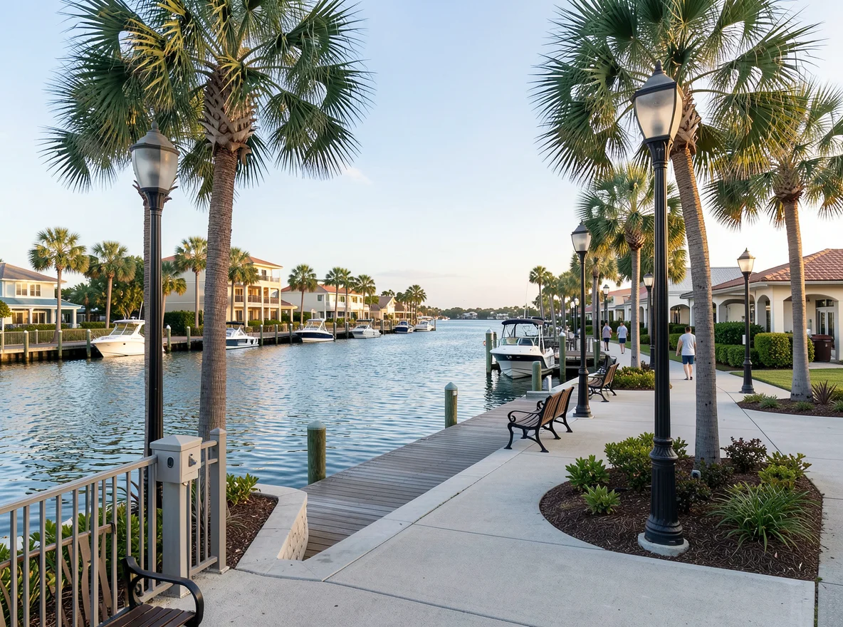 Waterfront view in Boynton Beach