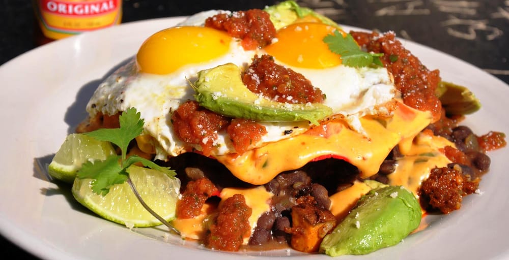 Tequila Sunrise Eggs (brunch)