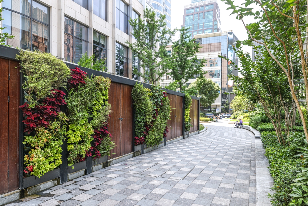 vertical gardens for urban gardening