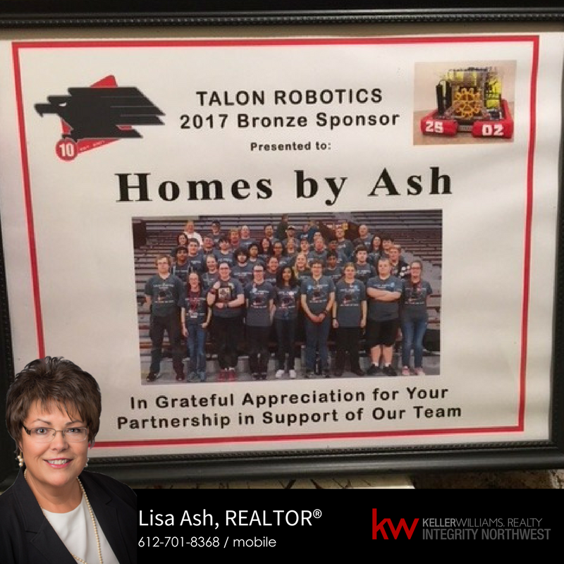 Lisa Ash Supports Talon Robotics