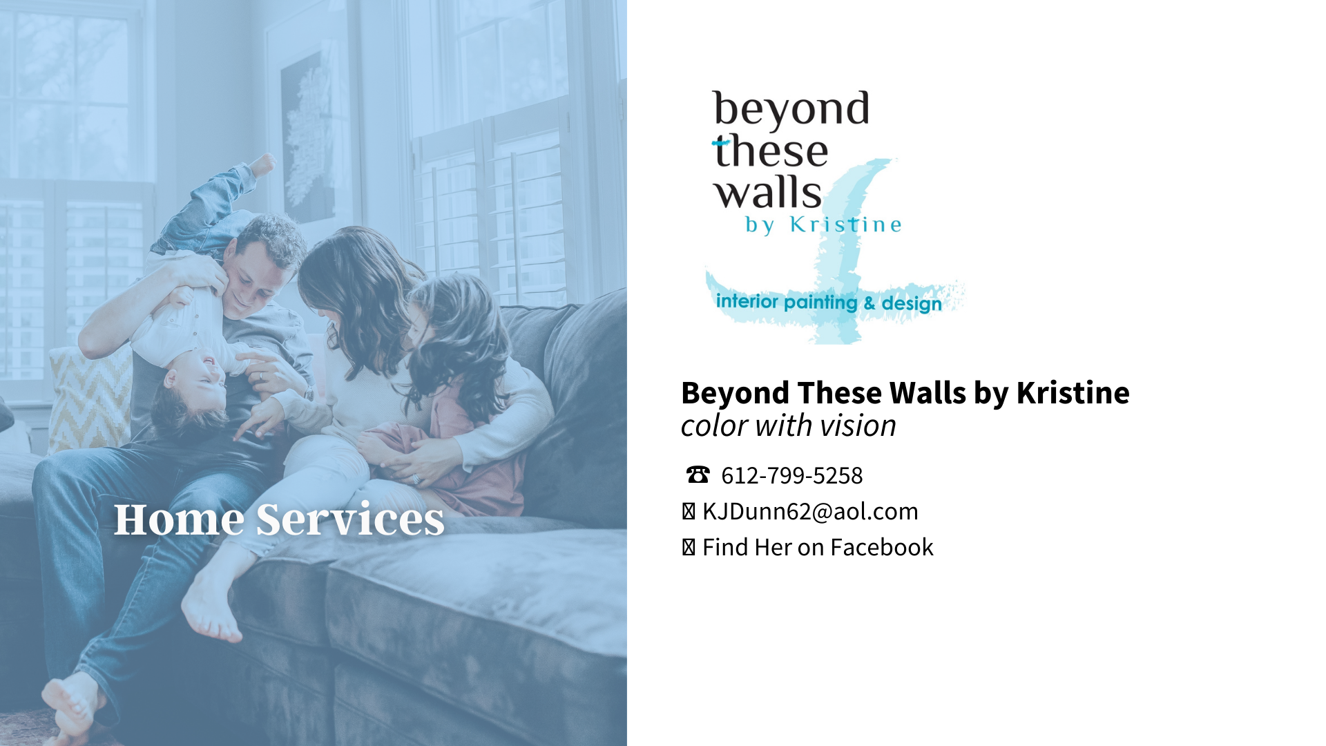Kristine Dunn - Beyond These Walls by Kristine - Contact Info