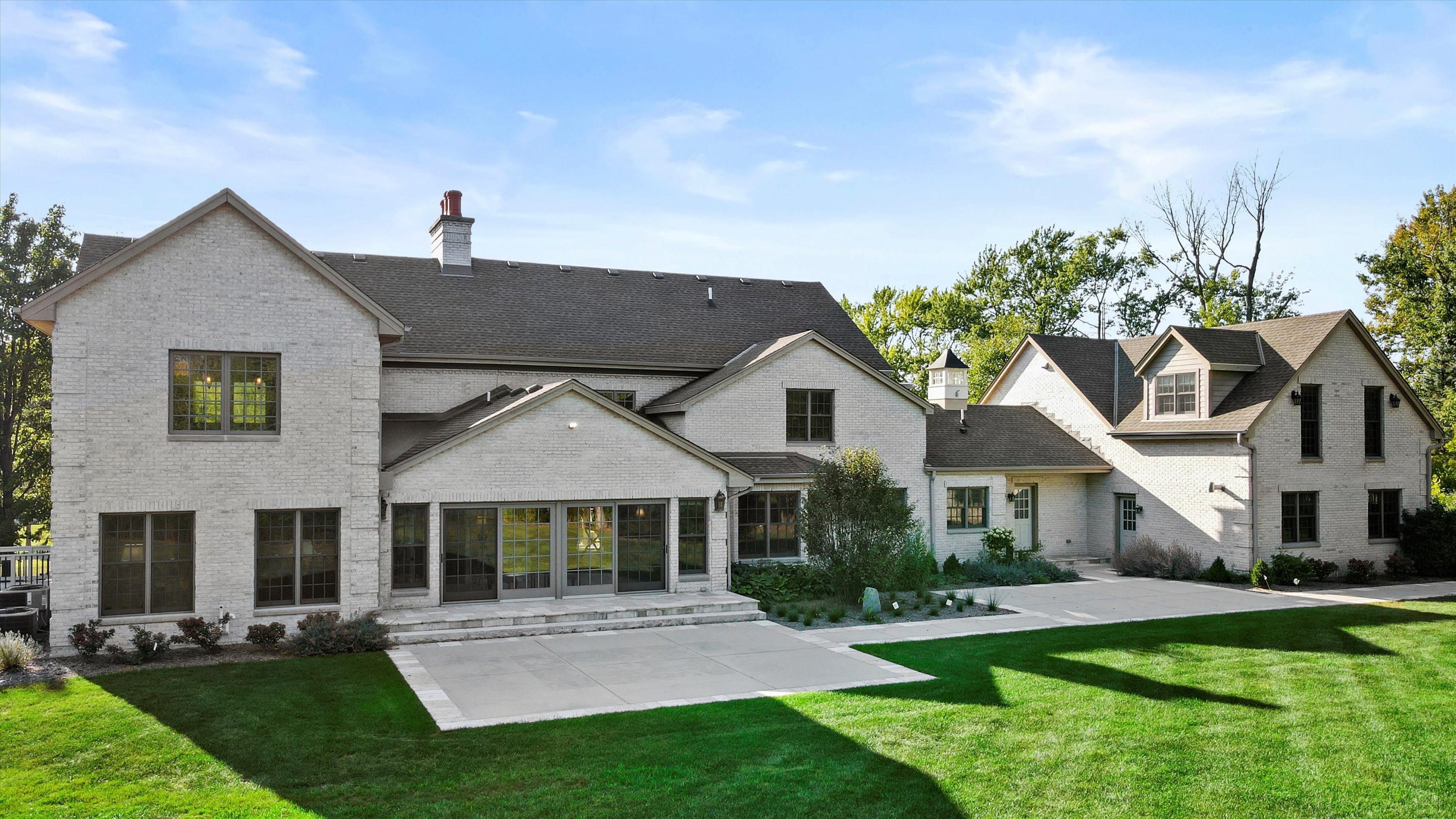 Experience Elegance at Prime Range Line Road Estate: A Classic Brick Colonial on 2.38 Lush Acres