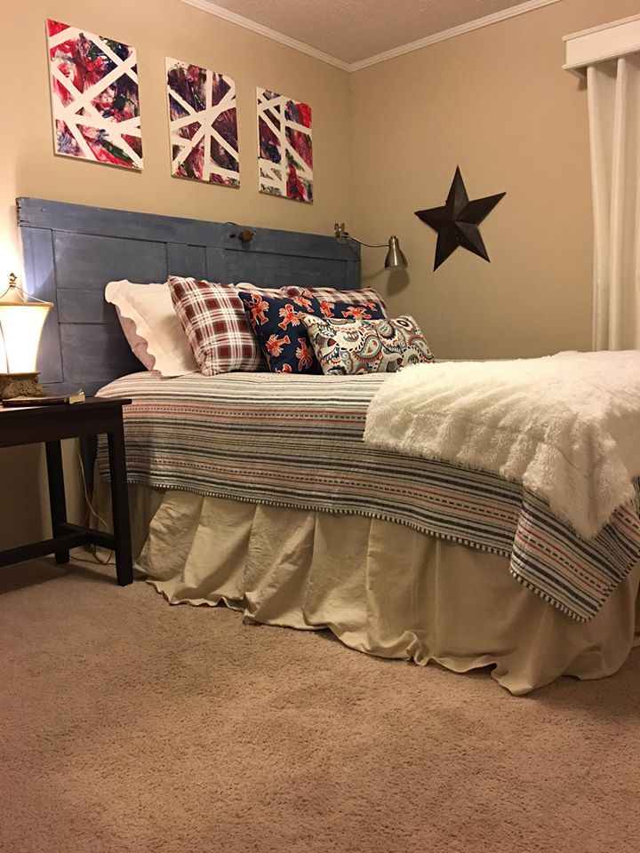 Rexanne Collins Diy North Ms Real Estate Drop Cloth Bed Skirt