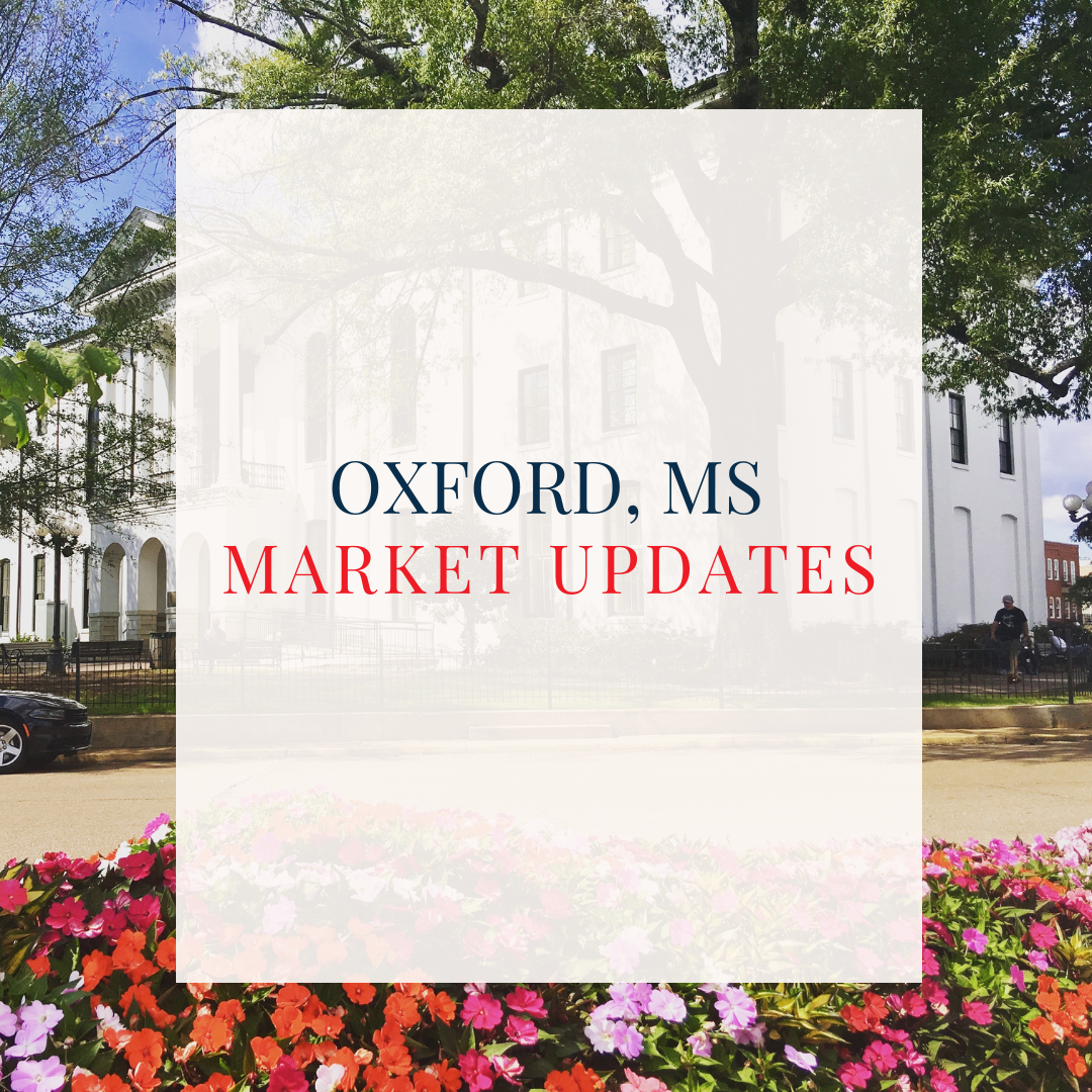 Oxford MS Market Trends, Oxford MS Home Market Update, Oxford MS Home Market Report