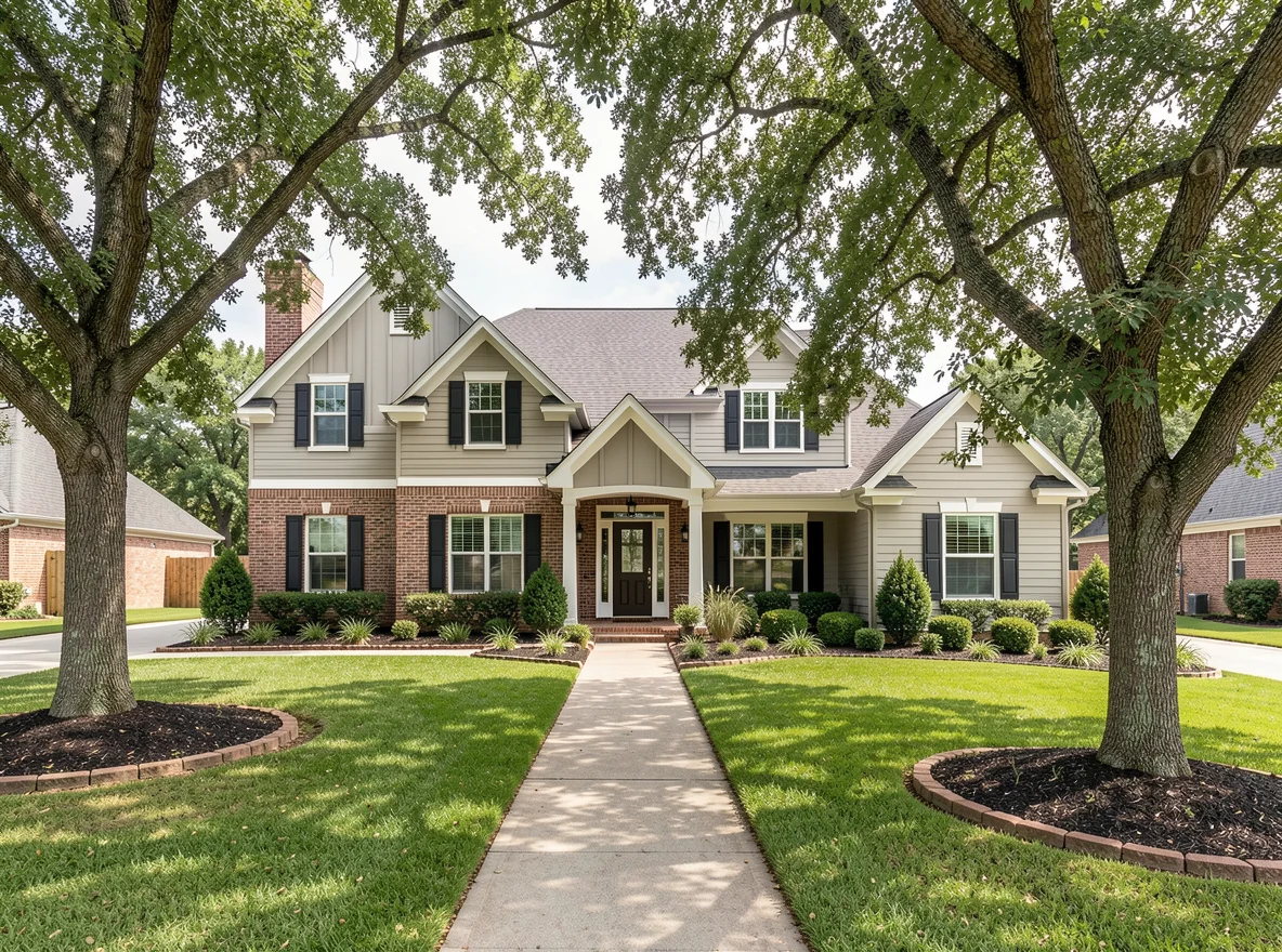 Move-up home in a Georgetown neighborhood