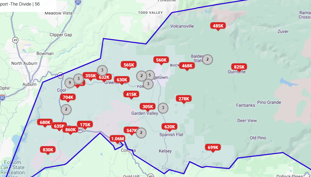 El Dorado County's Georgetown Divide Market Report for Oct-Nov 2026 Best market info for the Divide