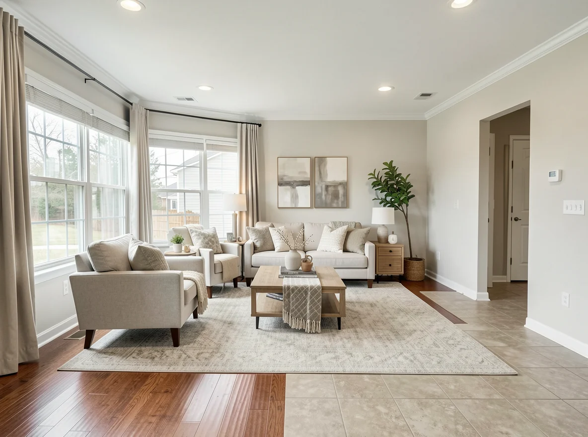 Move-in ready first home interior