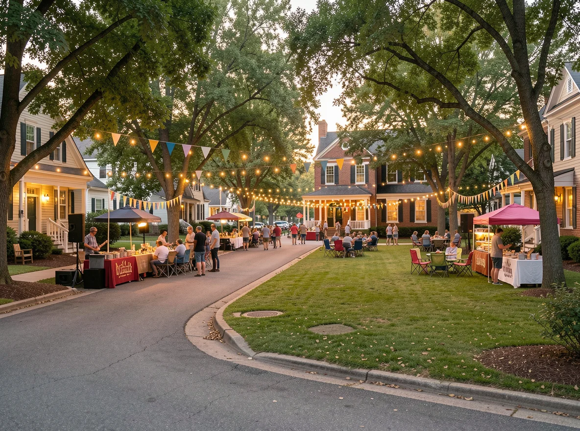 Community scene in Roswell