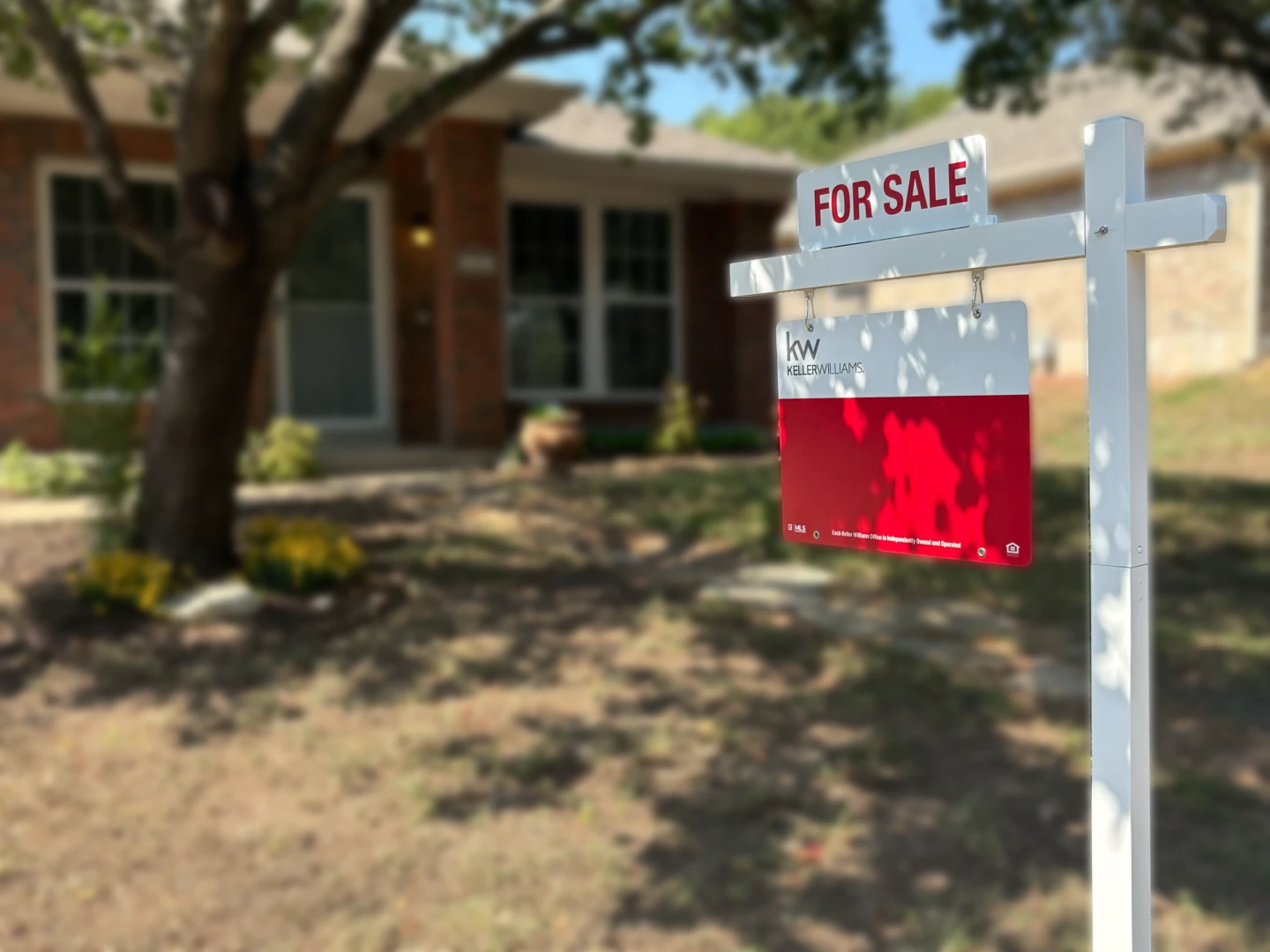 Home for sale sign Metro Atlanta