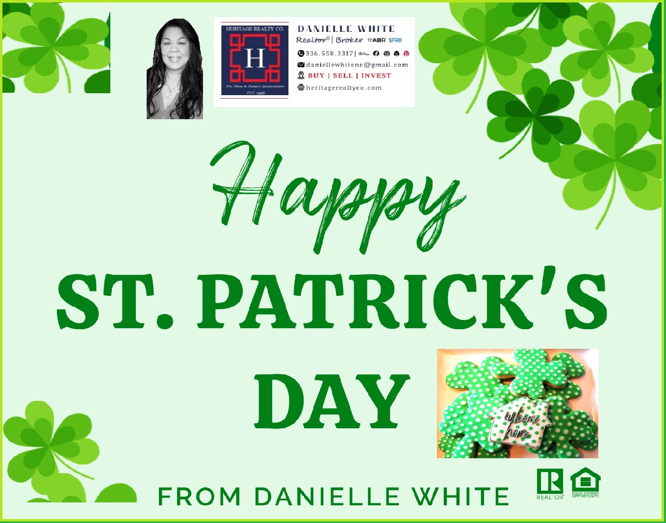 HAPPY ST. PATRICK'S DAY 