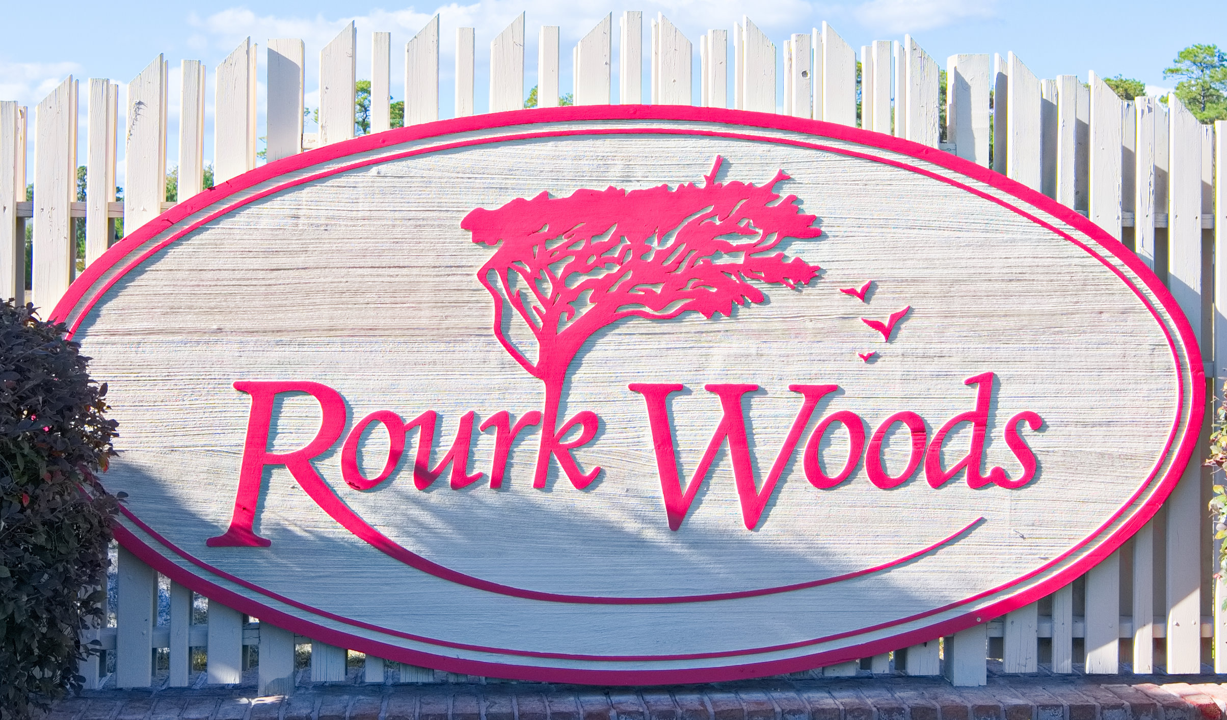 Rourk Woods Main Entrance