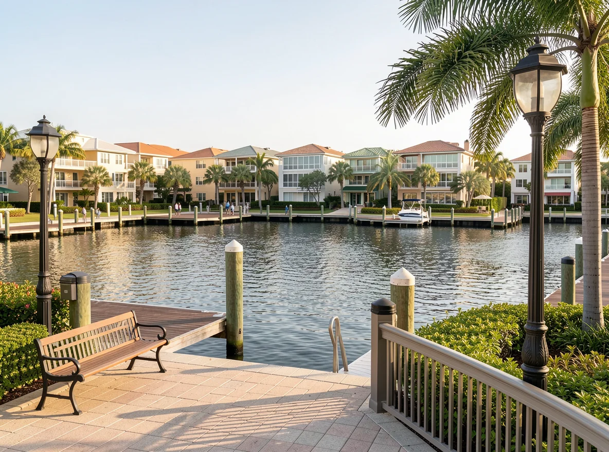 Fort Lauderdale waterfront homes along a canal