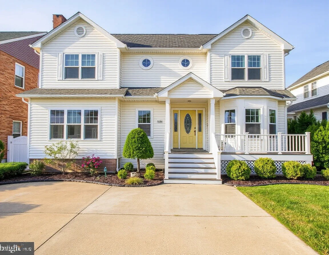 Prepared coastal home exterior in Ocean City, Maryland