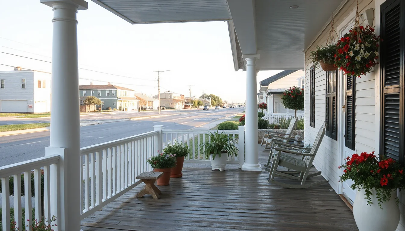 Coastal home exterior in Bethany Beach