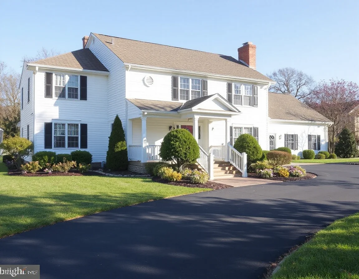 Coastal-style home exterior in Frankford, Delaware