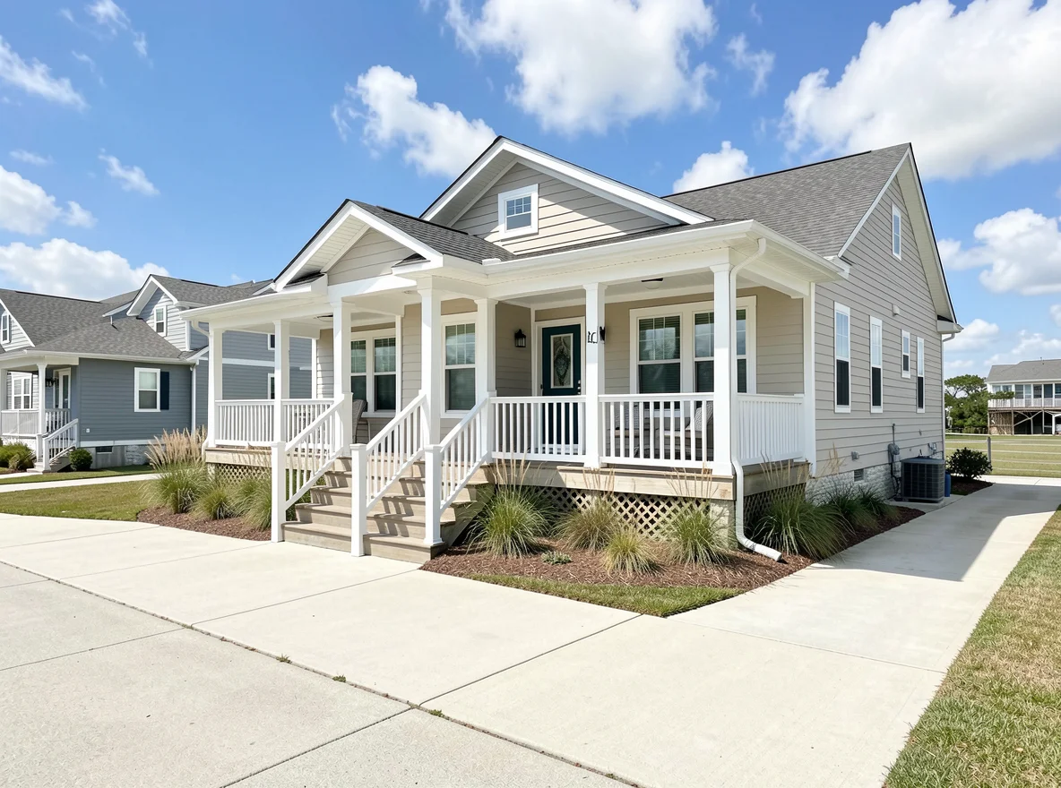 Well-maintained coastal home exterior in Dewey Beach
