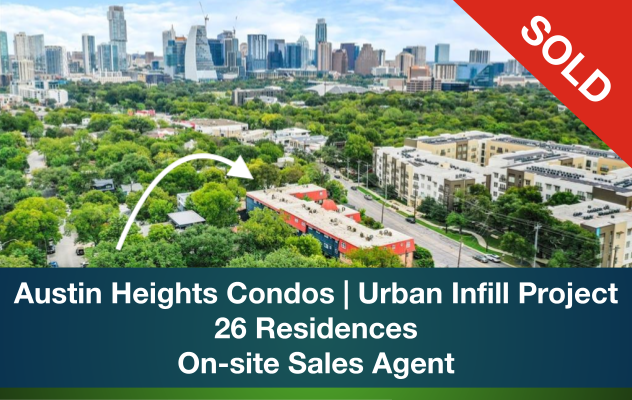 image of sold urban infill project in Austin TX 78704 condo sales