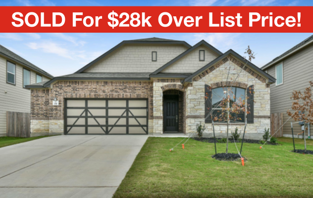 Image of sold home in kyle TX