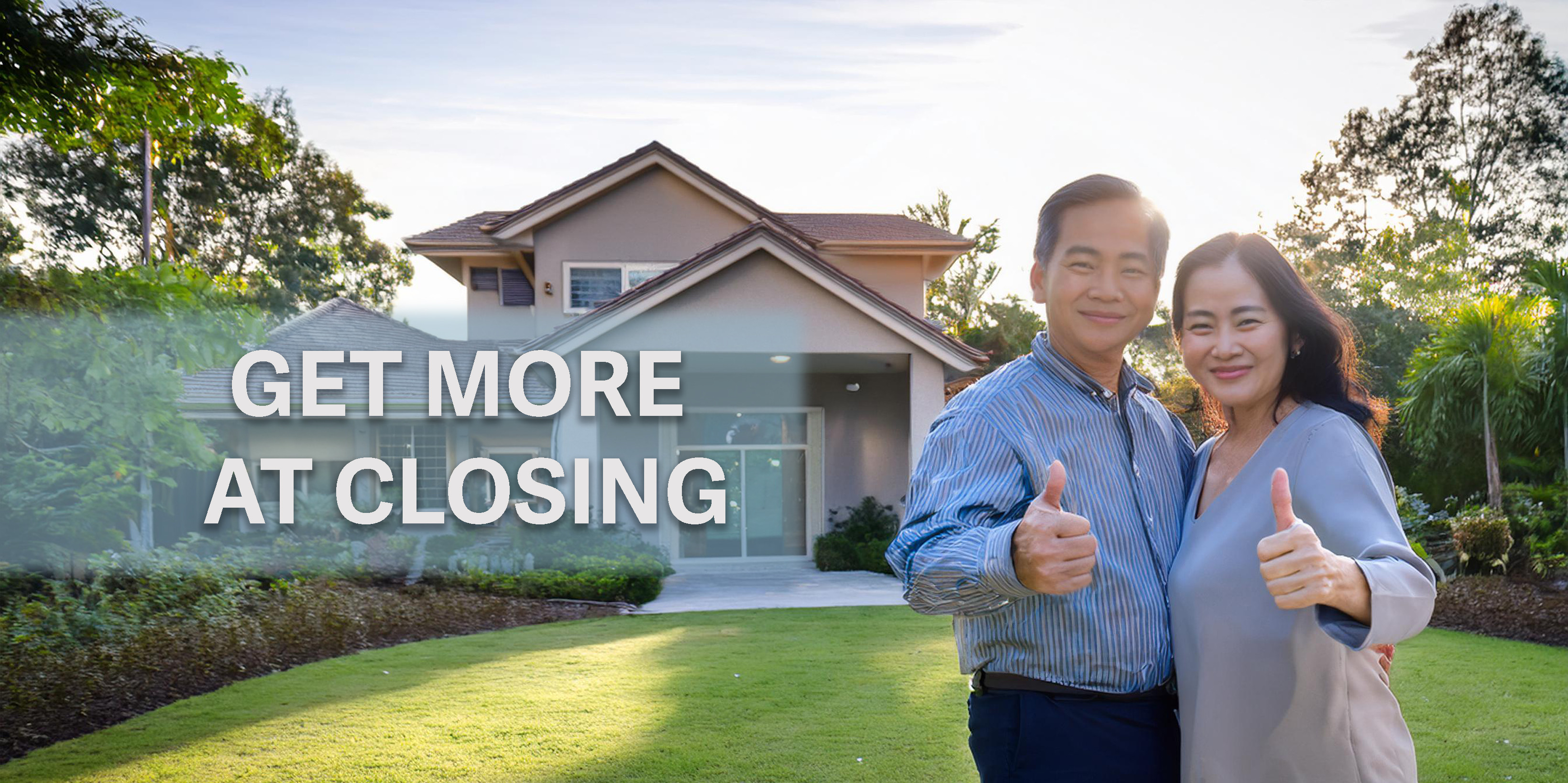 image of happy flat fee listing home sellers 