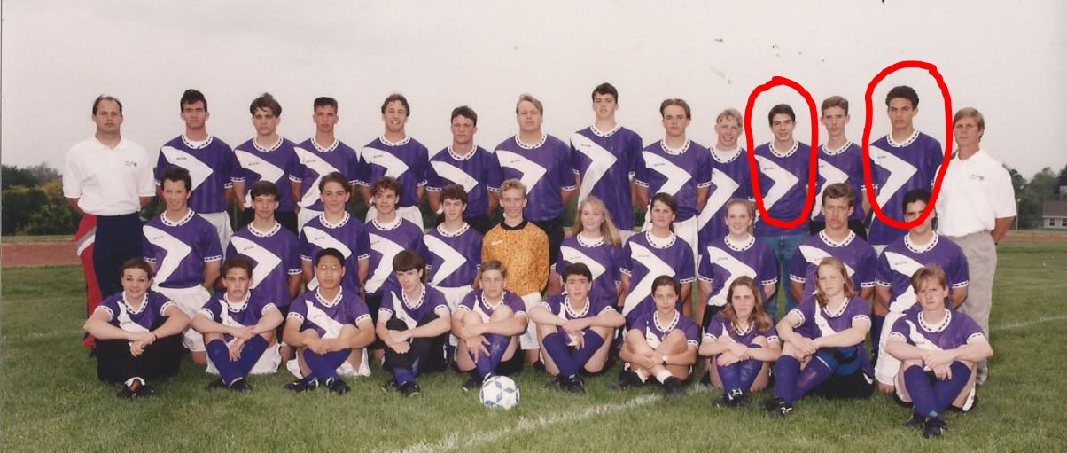 Jason momoa and brandon routh at norwalk high school