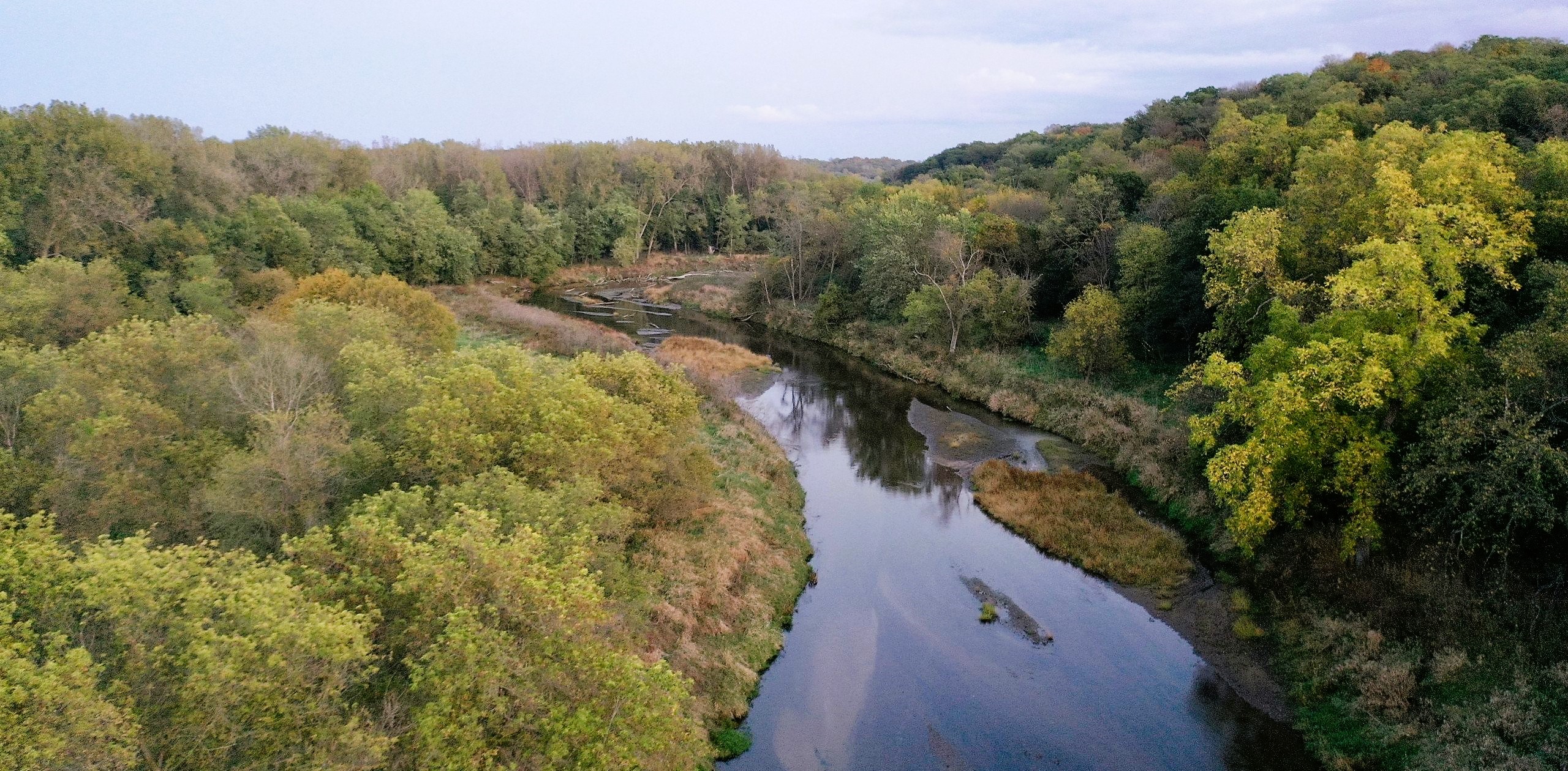 guthrie center homes for sale from above