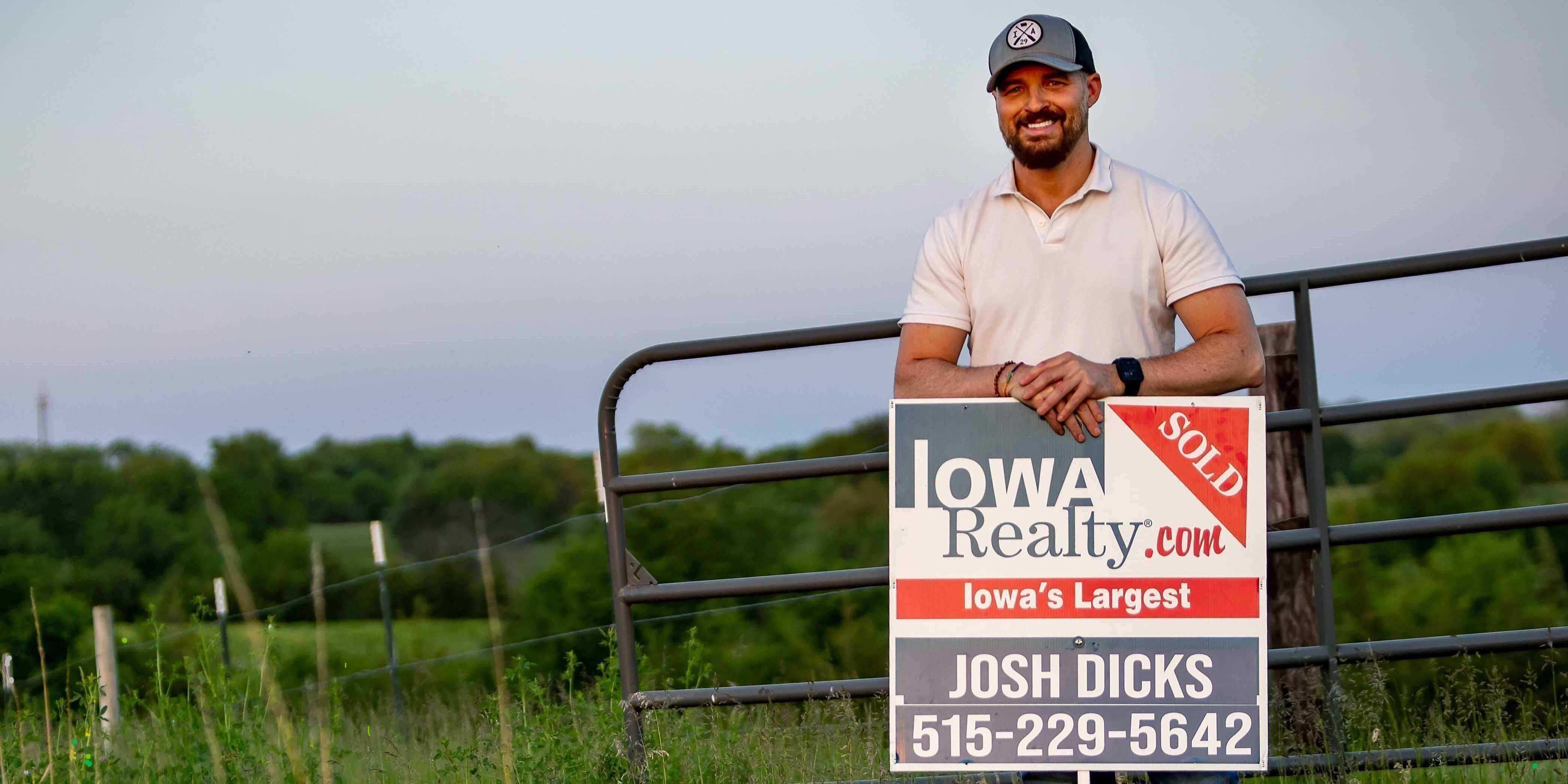 Agrihood homes for sale in Iowa Realtor Josh Dicks