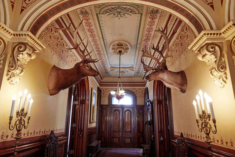 terrace hill hallway in iowa