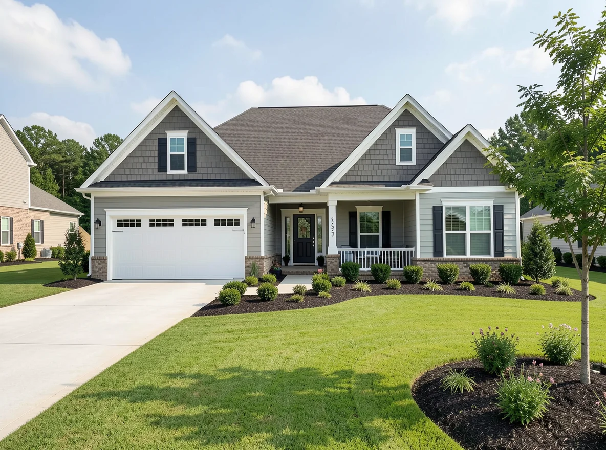 Home exterior in Hinesville neighborhood