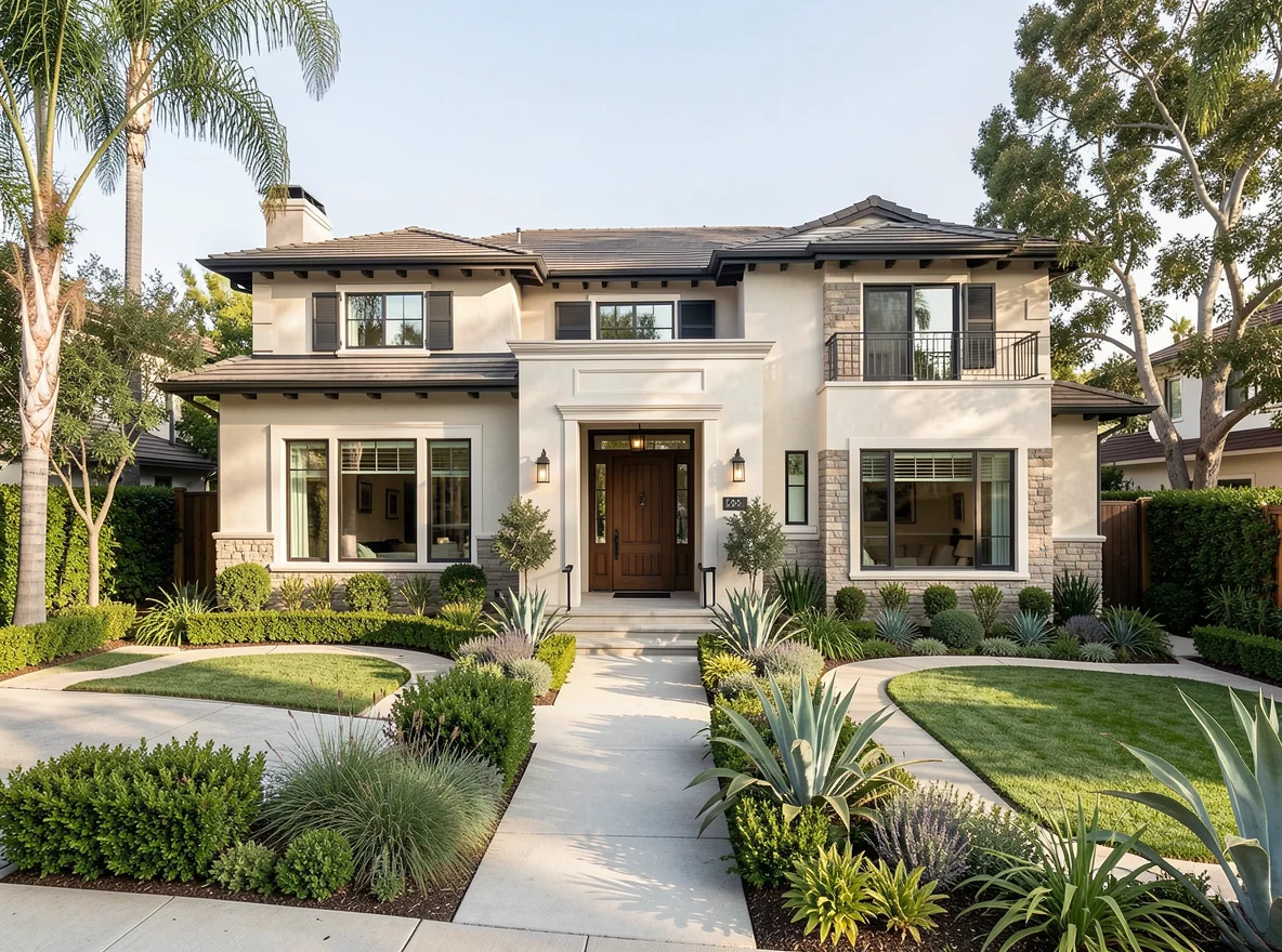 Residential architecture in West Hollywood