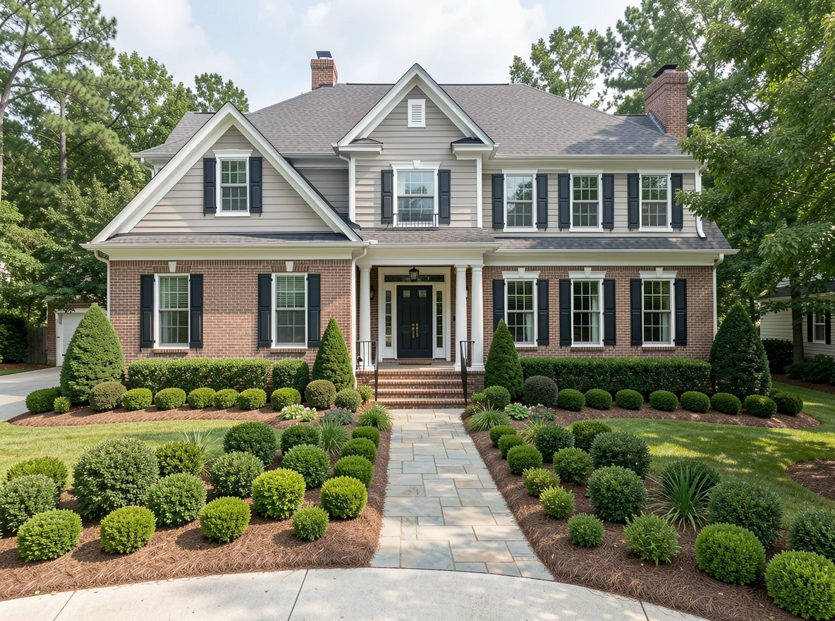 Elegant home exterior in Davidson