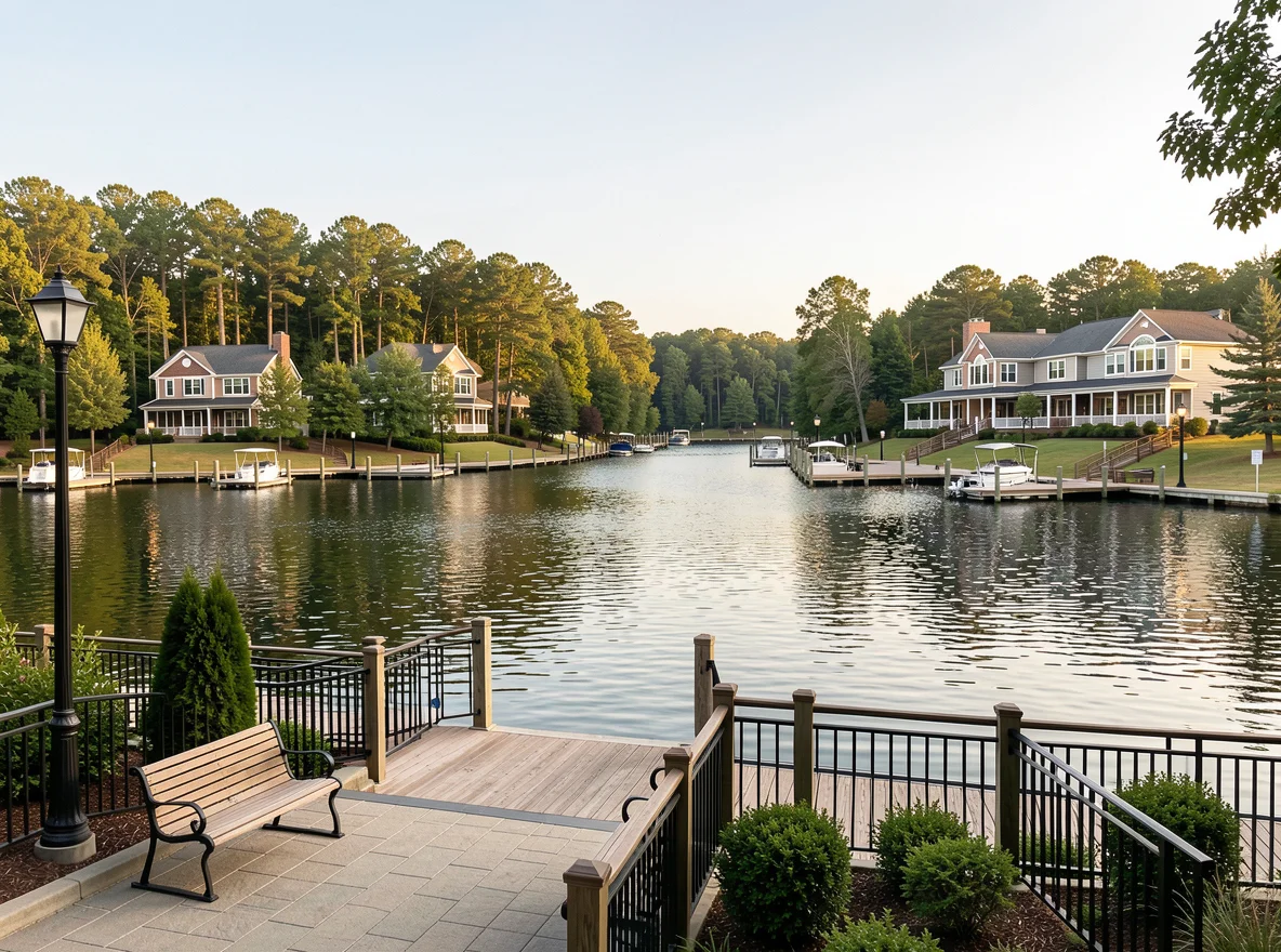 Lake Norman waterfront in Davidson