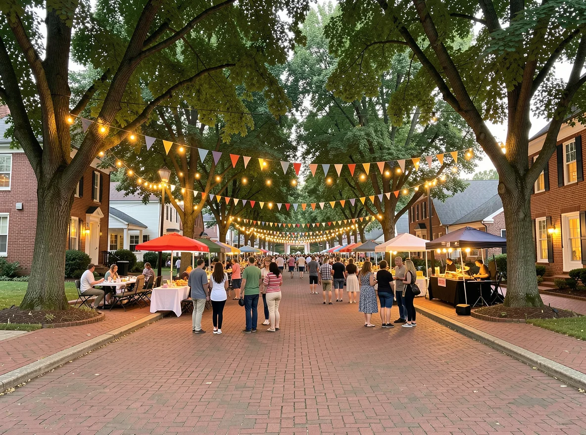Community scene in Davidson