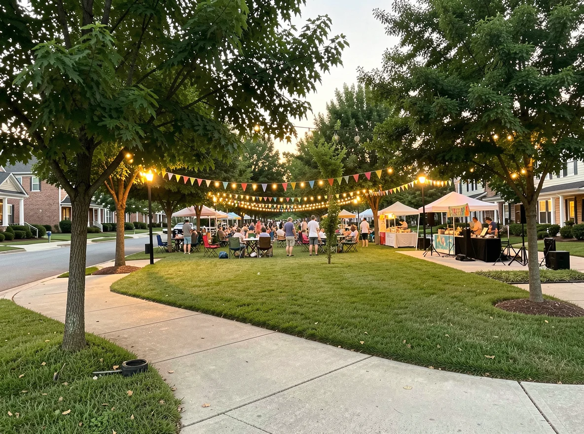 Community space in Waxhaw