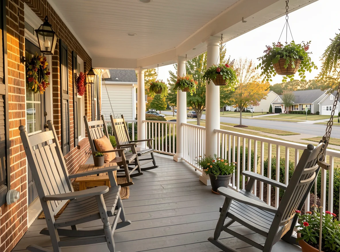 Front porch feature buyers love in Waxhaw