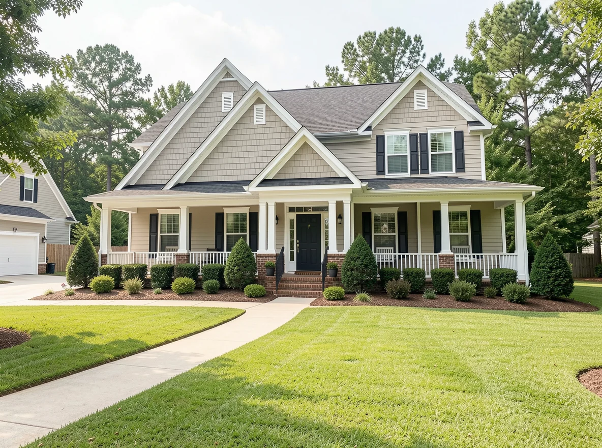 Home exterior in Waxhaw