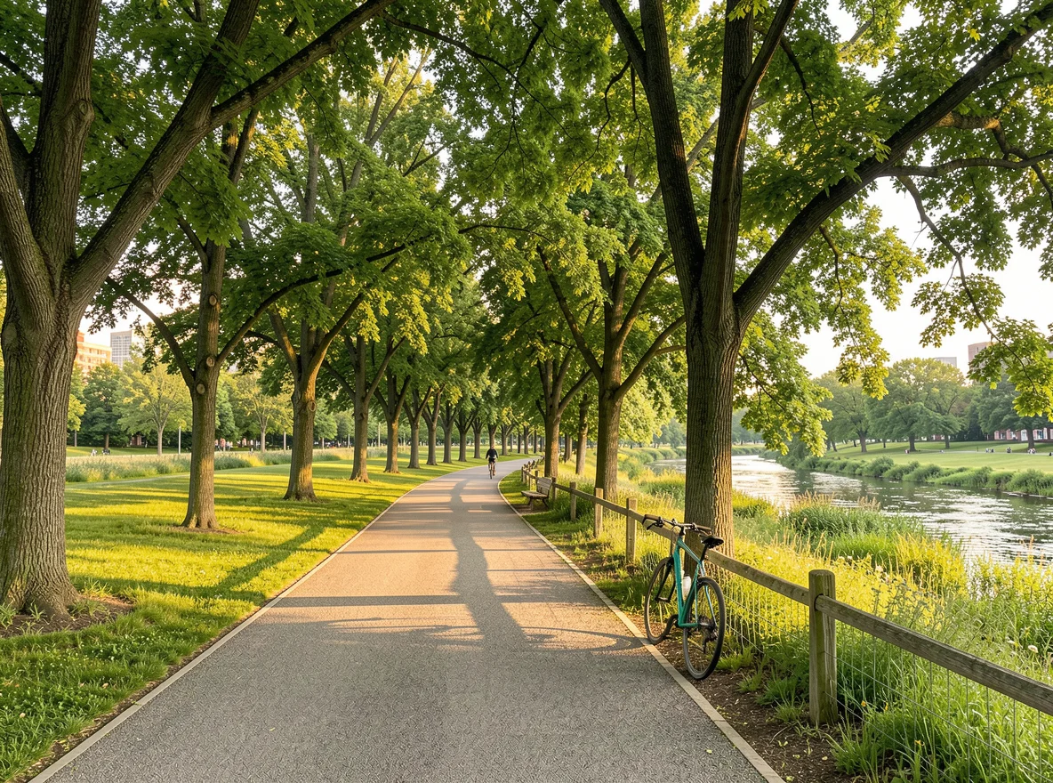 Charlotte greenway and outdoor recreation scene